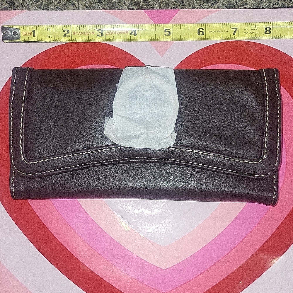 Brown Vegan Leather Wallet